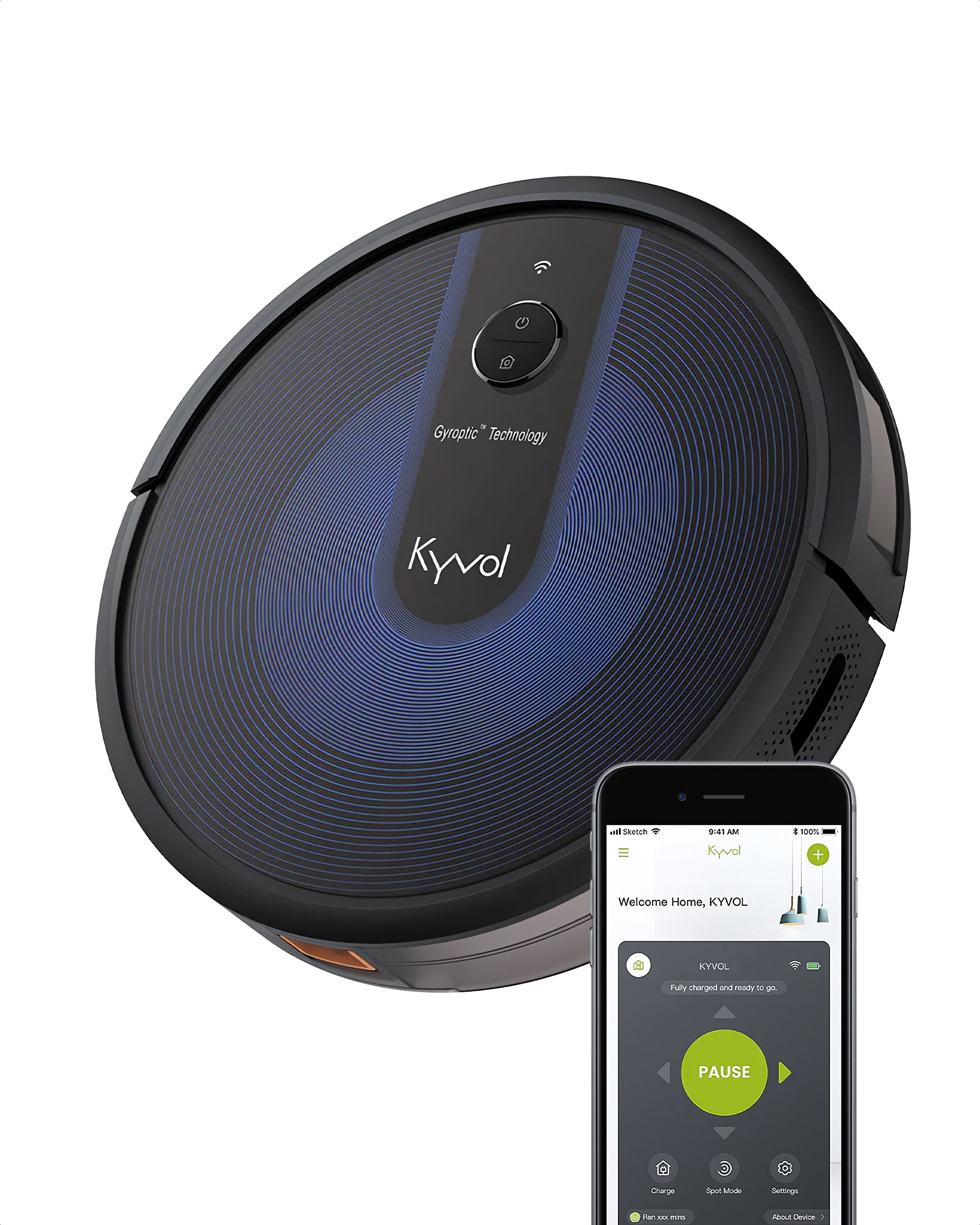 Kyvol E31 Robotstofzuiger & Dweilcombinatie